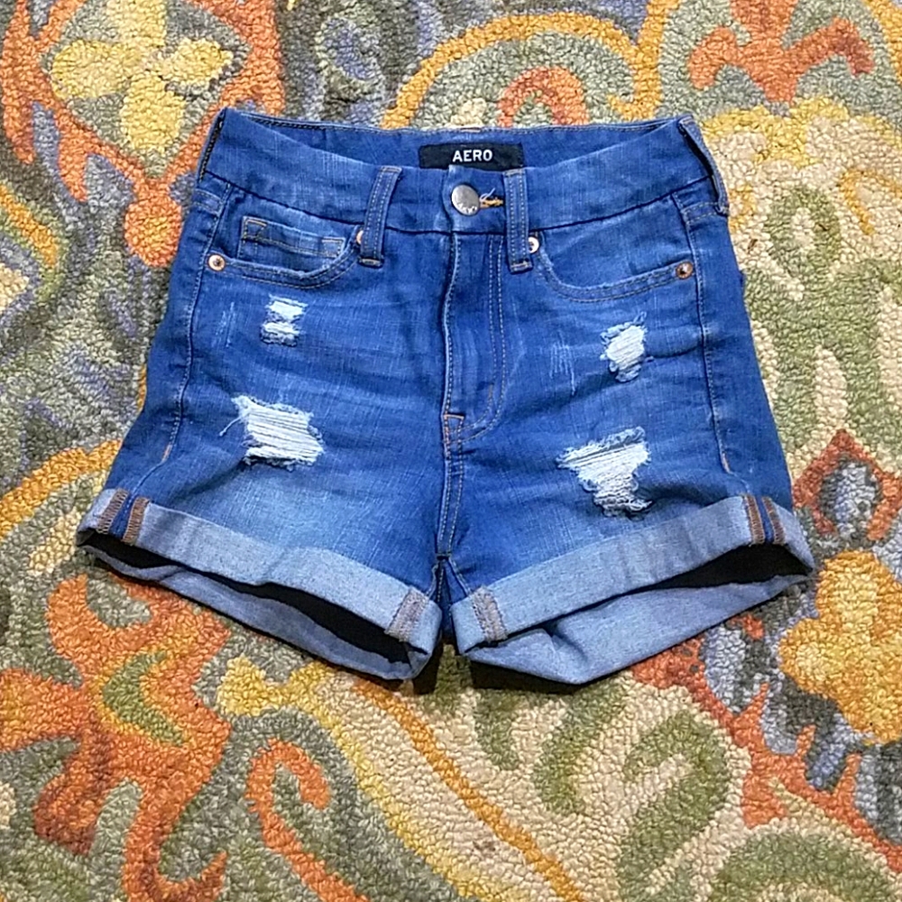 Ripped shorts